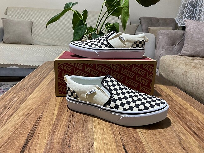 Vans Vans Beyaz Renk Damalı