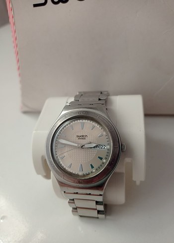 Beden beyaz Renk Swatch orjinal 36 mm unisex saat