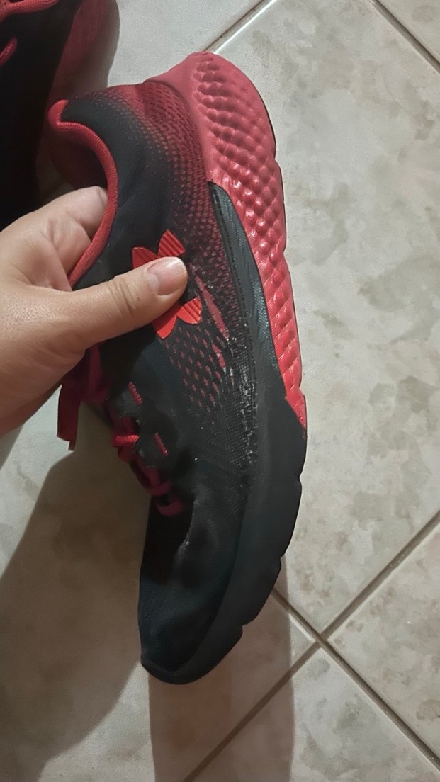 Under Armour Kırmızı erkek spor ayakkabısı - Görsel 3