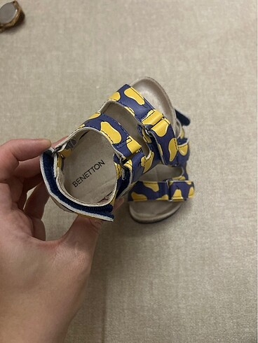 Benetton benetton erkek bebek sandalet