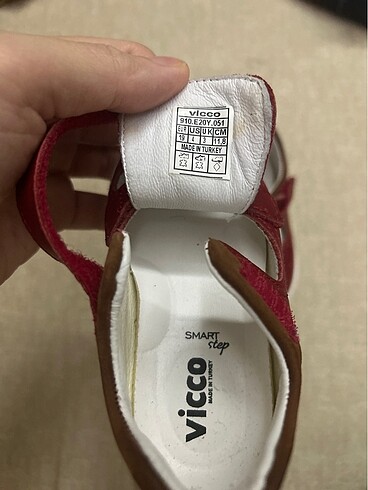 19 Beden vicco bebek sandaleti