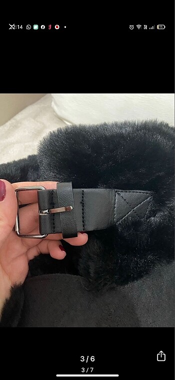 l Beden siyah Renk Stradivarius biker mont