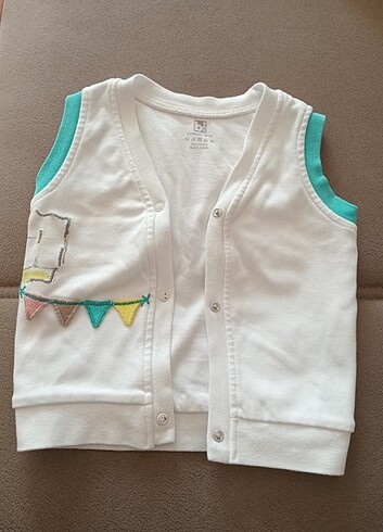 Unisex bebek yeleği