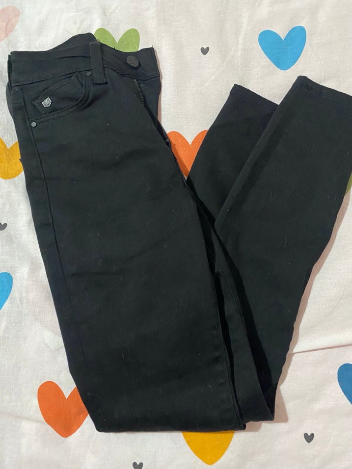 Siyah Jean Pantolon - Görsel 2