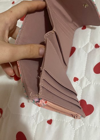 Bohem Desenli Pembe Kadın Cüzdan - Görsel 3