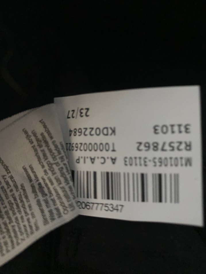 Düğmeli Siyah Dar Kesim Kadın Kot Pantolon - Görsel 5