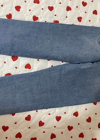 Mavi Kot pantolon - Görsel 4