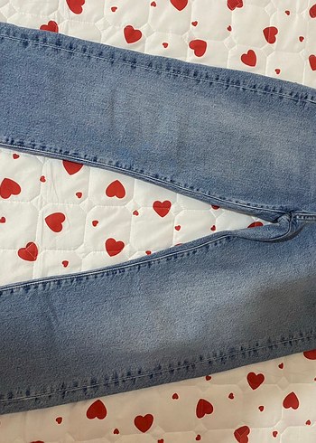 Mavi Kot pantolon - Görsel 3