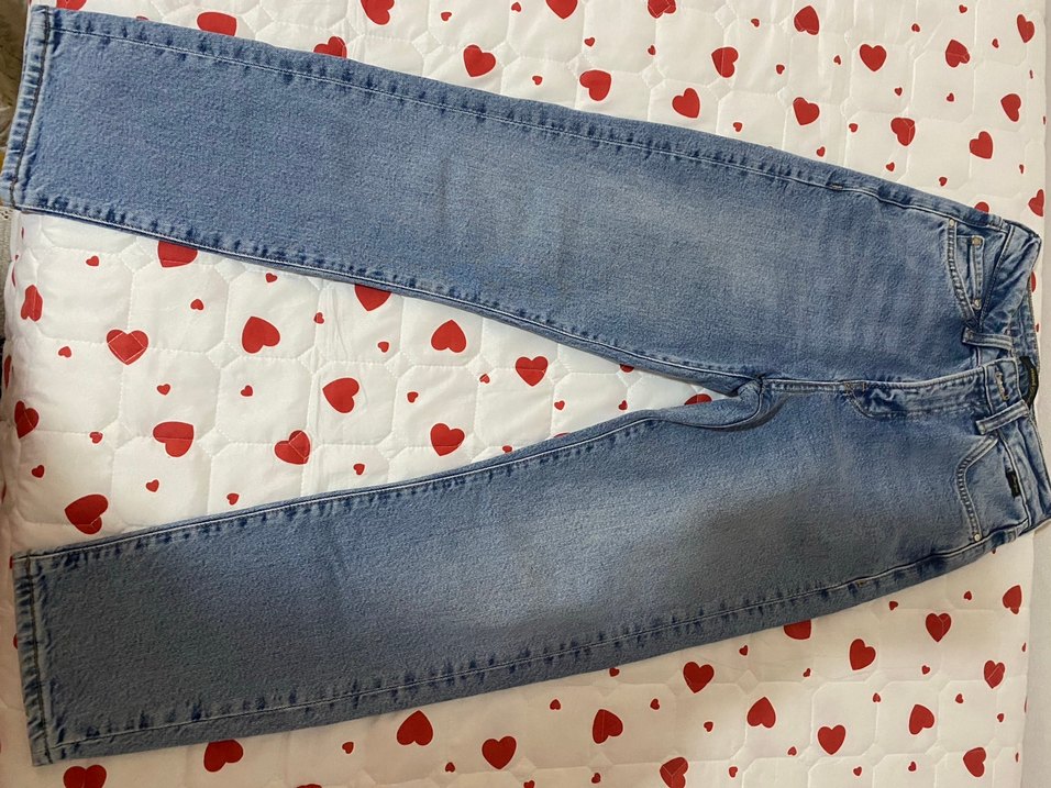 Mavi Kot pantolon - Görsel 3