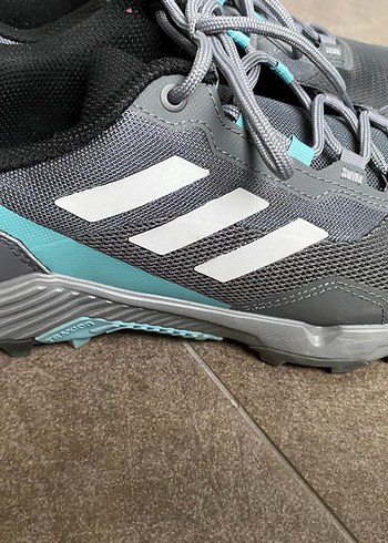 adidas Turkuaz Gri unisex Spor Ayakkabı - Görsel 3