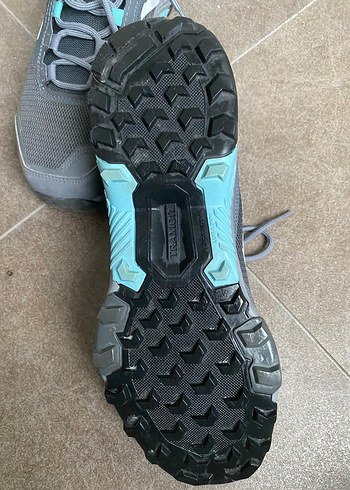 adidas Turkuaz Gri unisex Spor Ayakkabı - Görsel 4