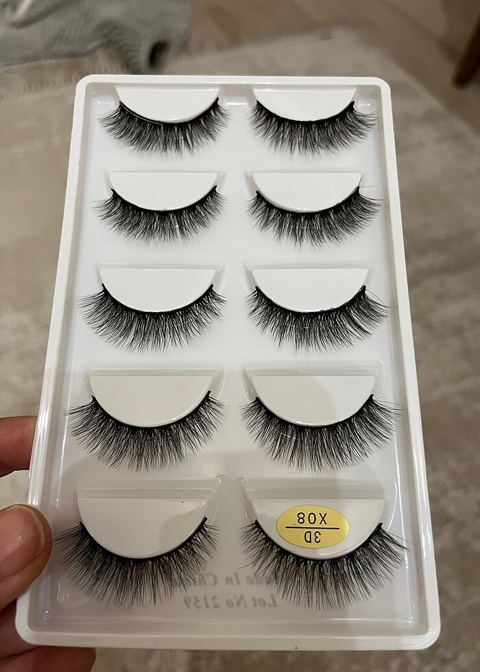 5 Li takma kirpik - Görsel 3