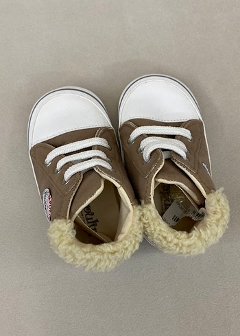 Kürklü Kahverengi Erkek Bebek İlk Adım Ayakkabısı - Görsel 4