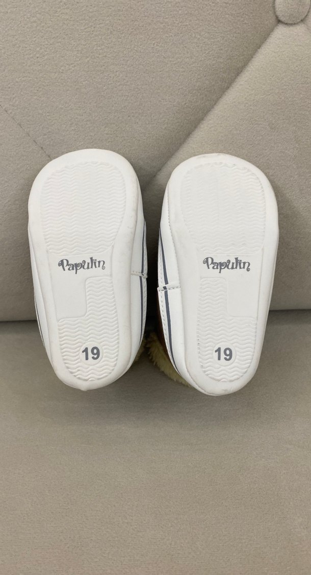 Kürklü Kahverengi Erkek Bebek İlk Adım Ayakkabısı - Görsel 3