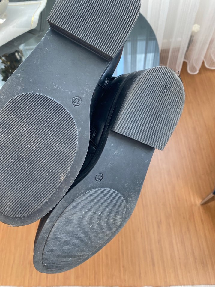 Deichmann Siyah Deri Tokalı Kadın Botu - Görsel 4