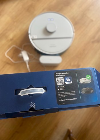 Philips HomeRun 3000 serisi Akıllı Robot Süpürge Beyaz - Görsel 4