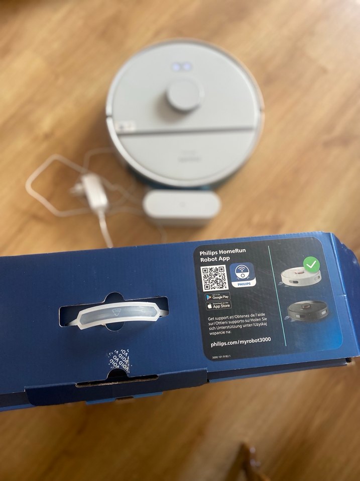 Philips HomeRun 3000 serisi Akıllı Robot Süpürge Beyaz - Görsel 4