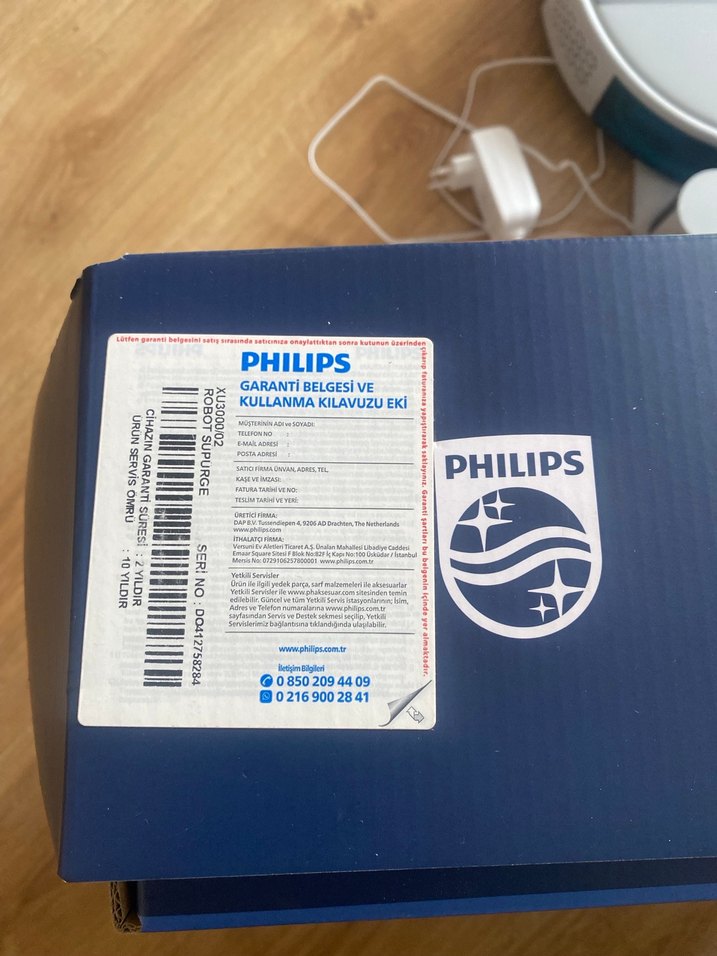 Philips HomeRun 3000 serisi Akıllı Robot Süpürge Beyaz - Görsel 3