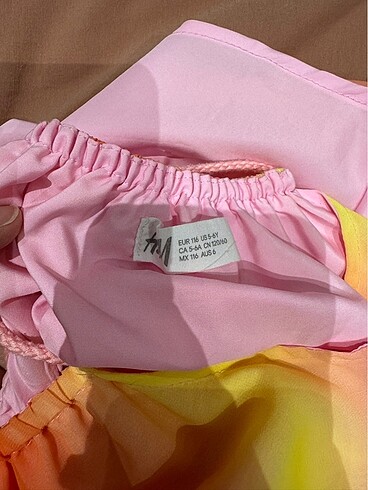 6 Yaş Beden H&M elbise