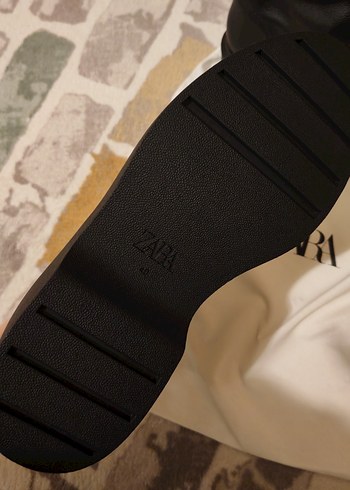 Zara hakiki deri bot - Görsel 3