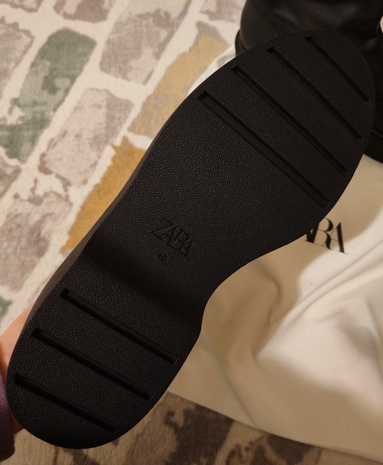 Zara hakiki deri bot - Görsel 3