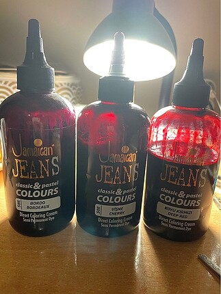 Jeans color su bazlı saç boyası