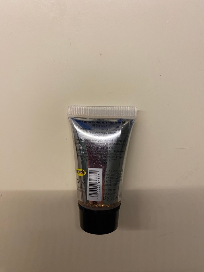 Beaulis gold renk gel glitter - Görsel 2