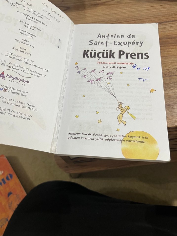 Küçük Prens - Antoine de Saint-Exupéry - Görsel 3