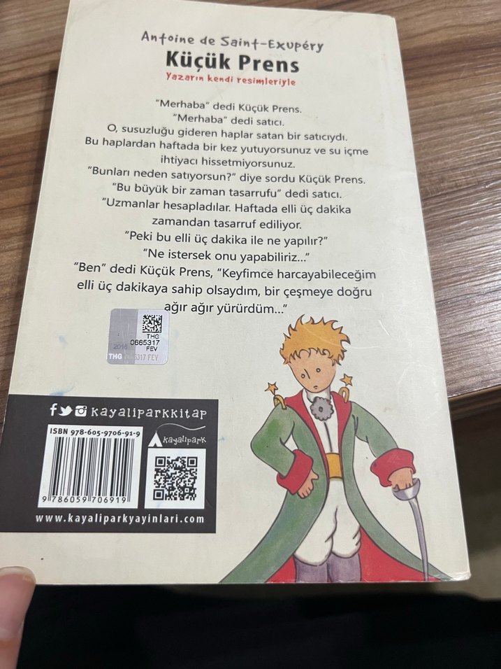 Küçük Prens - Antoine de Saint-Exupéry - Görsel 4