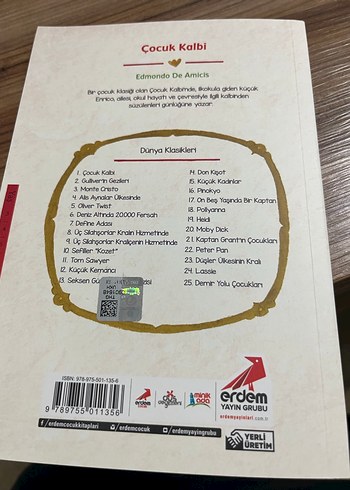 Çocuk Kalbi - Edmondo De Amicis - Görsel 3