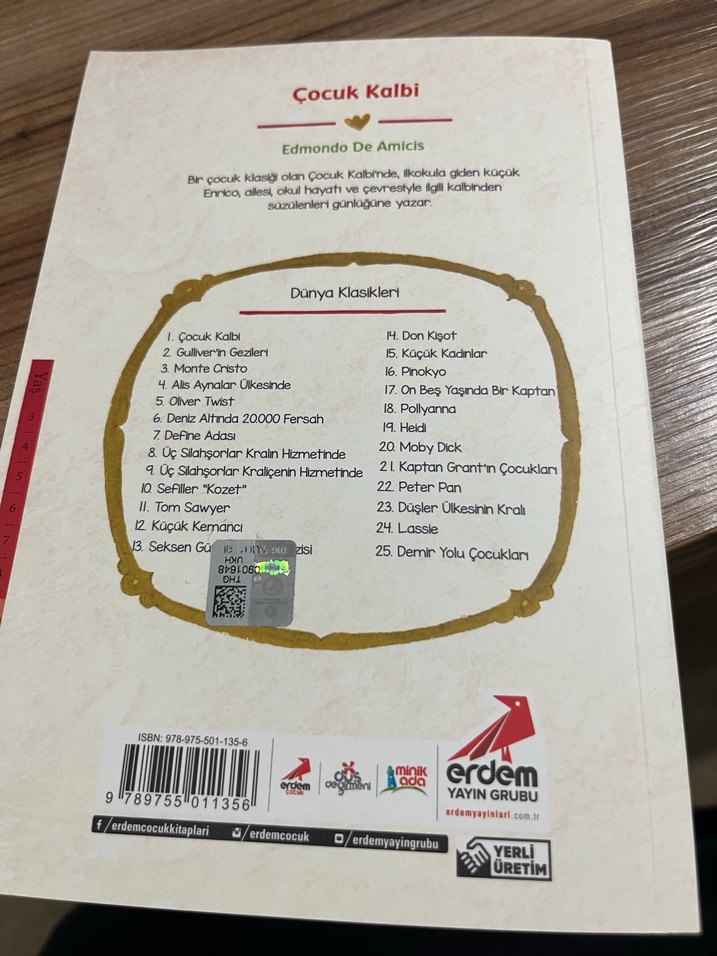 Çocuk Kalbi - Edmondo De Amicis - Görsel 3