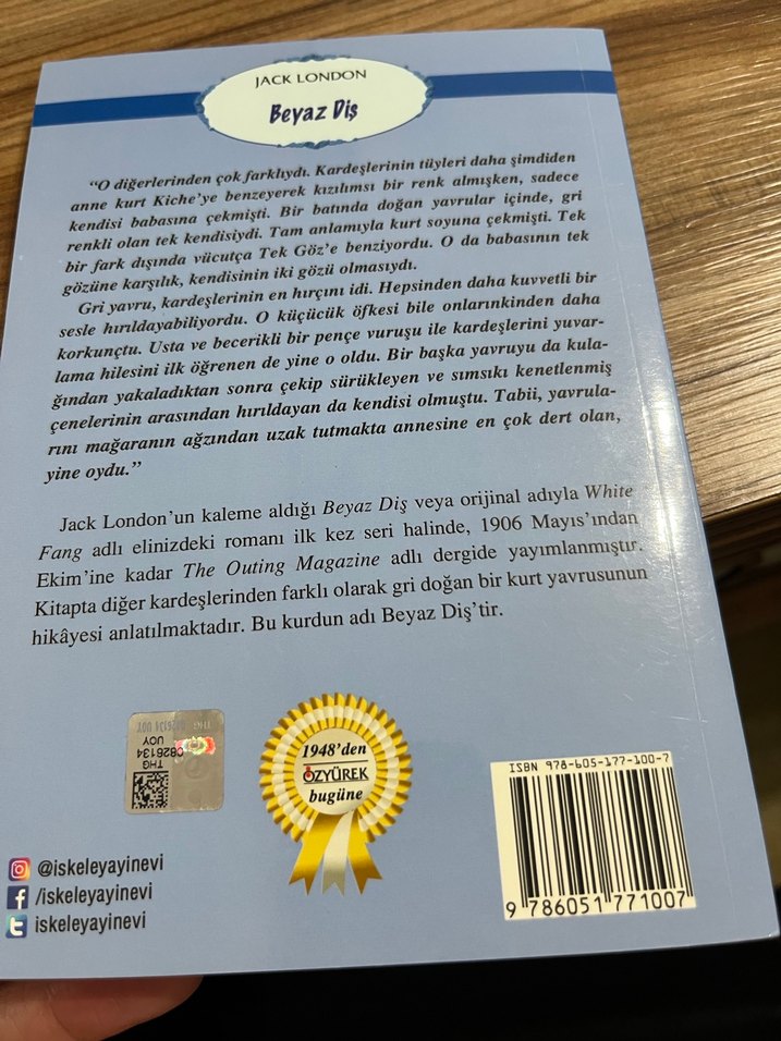 Jack London - Beyaz Diş Romanı - Görsel 3