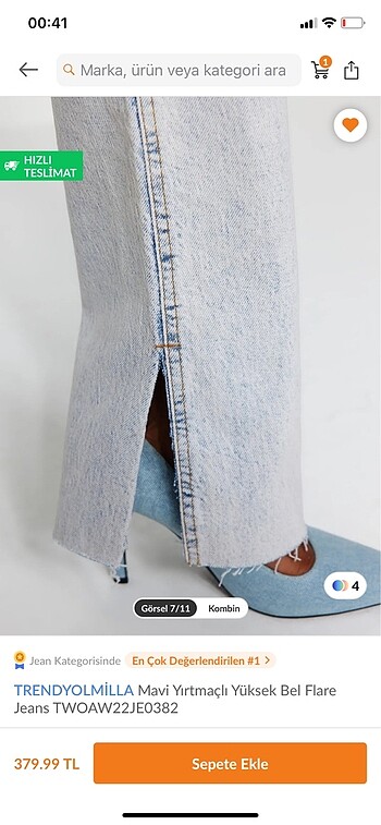 Trendyol & Milla Trendyolmilla Mavi Jeans