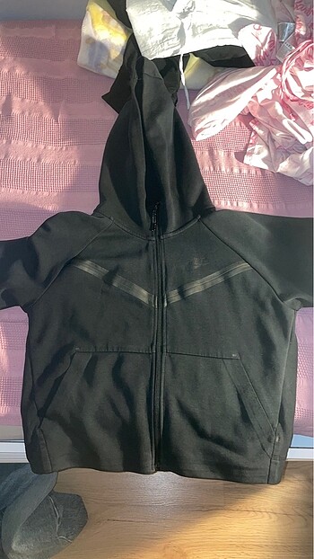 Nike Nike tech fleece siyah xs kadin