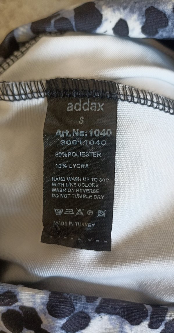 leopar Desenli Gri Yüksek Bel Mini Şort - Görsel 5