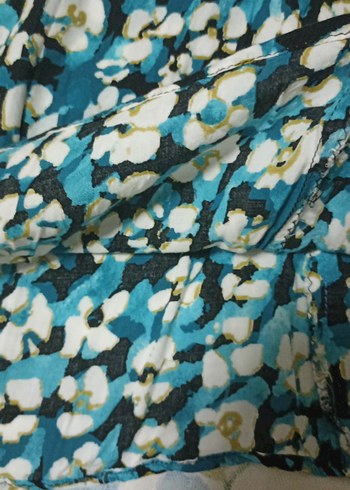 Mavi Pileli Mini Etek - Görsel 5