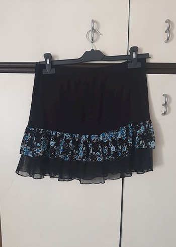 Fırfırlı Mini Etek - Görsel 2