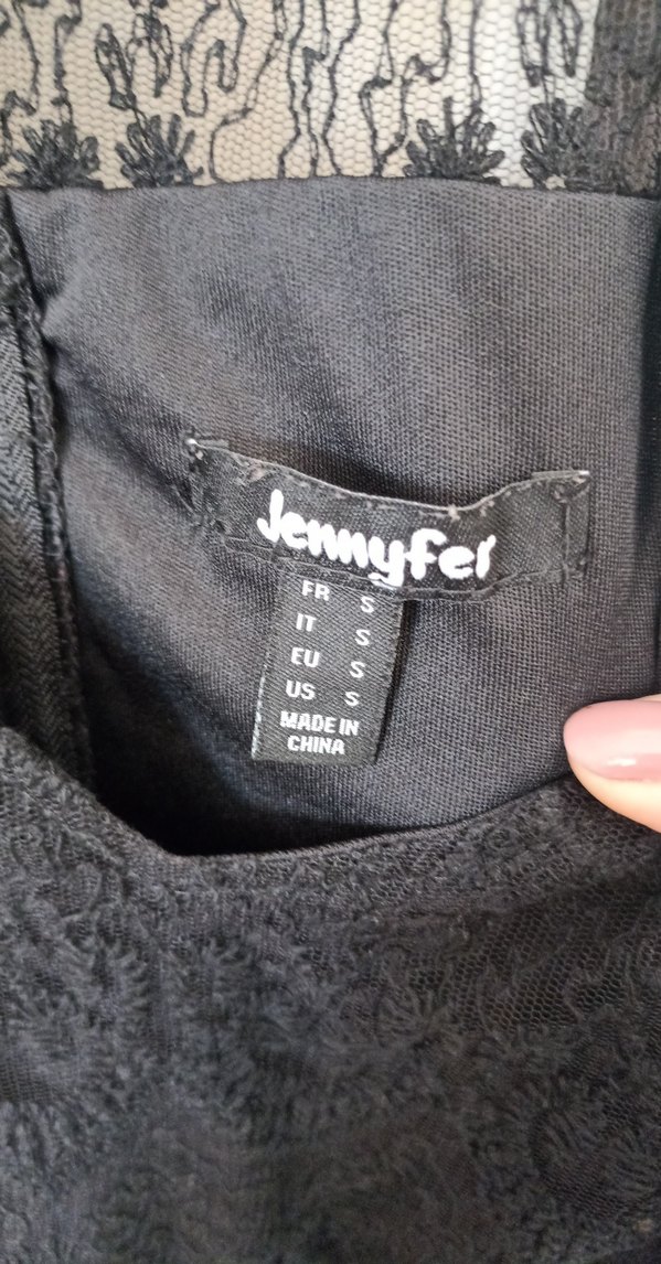 Siyah Dantel Detaylı Midi Kadın Elbise - Görsel 3