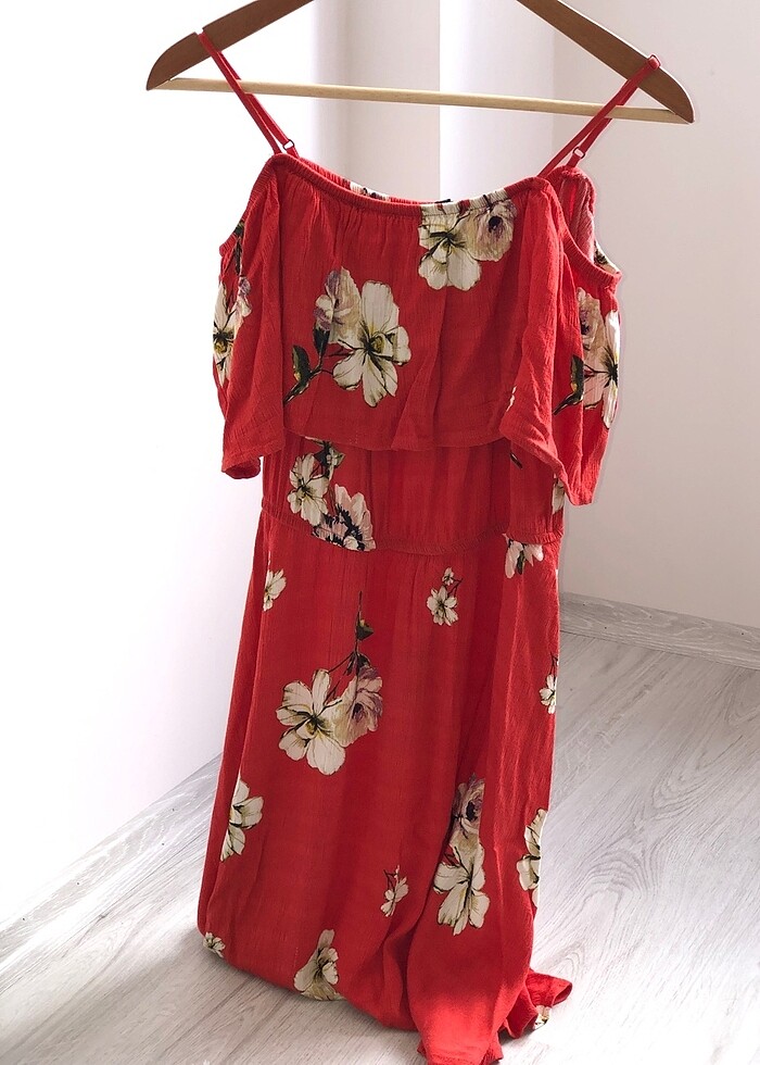 Çiçekli yazlık elbise - Görsel 2