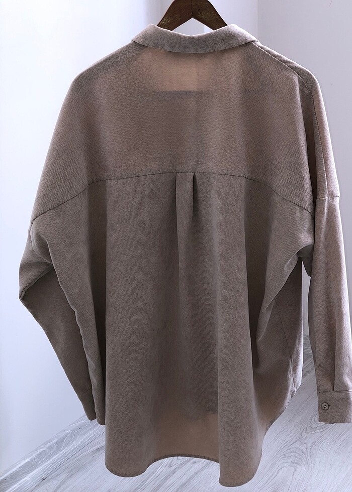 Zara oversize gömlek - Görsel 2