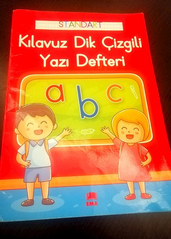 Kılavuzlu Dik Çizgili Yazı Defteri