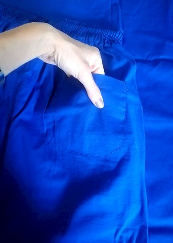 Lacivert Kısa Kollu Rahat Medikal Forma - Görsel 6