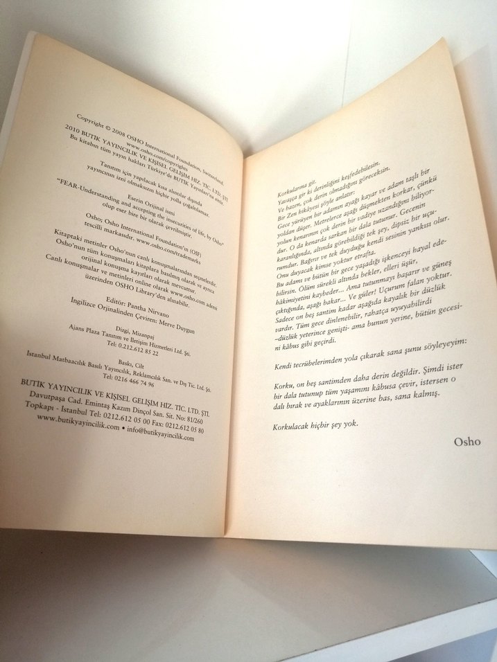 Korku - Osho - Görsel 3