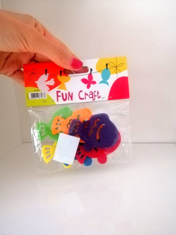 Renkli Keçe Balık Figürlü Sticker Seti - Görsel 5