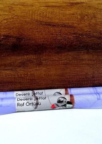 Mor Şeffaf Dolap İçi Raf Örtüsü - Görsel 2