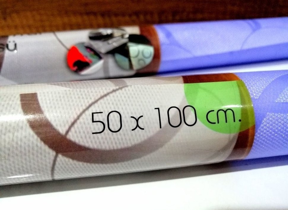 Mor Şeffaf Dolap İçi Raf Örtüsü - Görsel 4