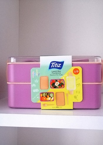 Pembe Pastel Saklama Kabı Beslenme Seti - Görsel 3