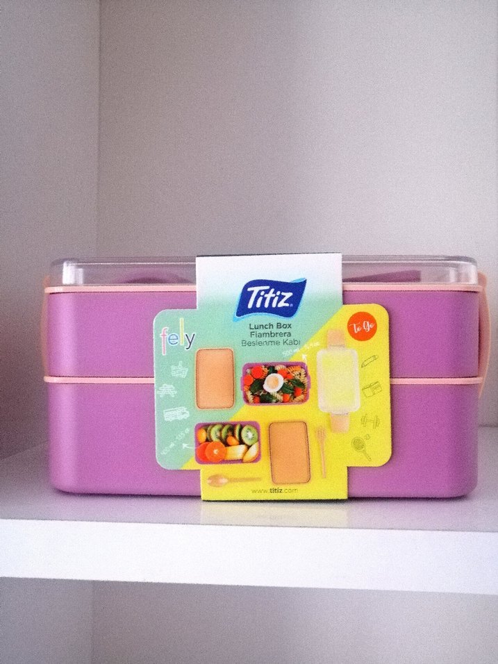 Pembe Pastel Saklama Kabı Beslenme Seti - Görsel 3