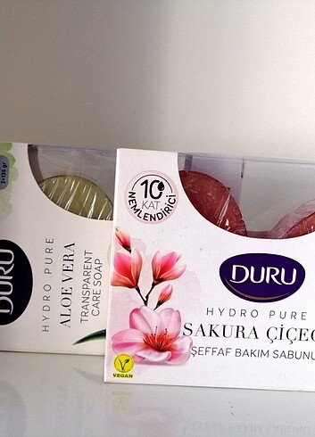 Duru Hydro Pure Şeffaf Bakım Sabunu 