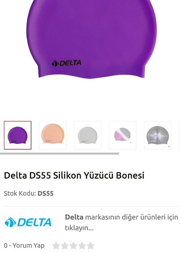 Delta Silikon Yüzücü Bonesi  - Görsel 2
